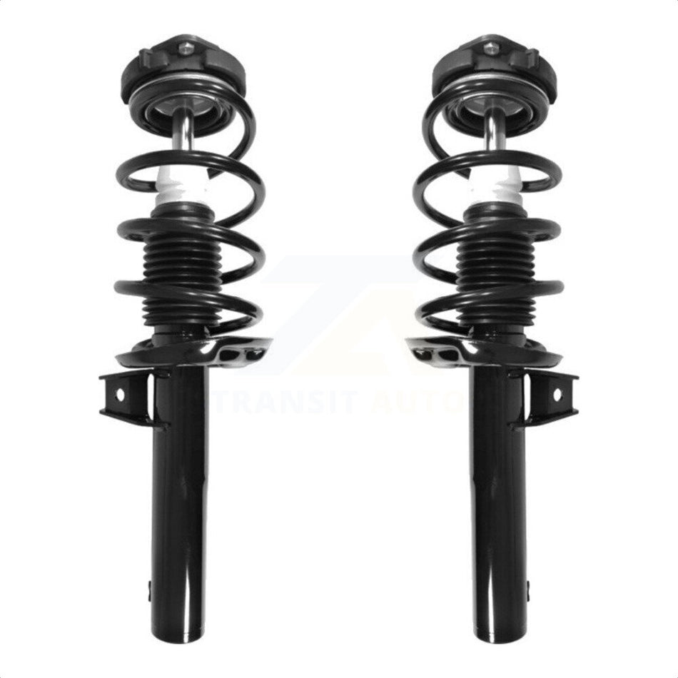 Front Complete Suspension Shocks Strut And Coil Spring Mount Assemblies Pair For Volkswagen Jetta Passat Beetle CC Eos Golf Rabbit Audi A3 Quattro K78A-100007 by Transit Auto