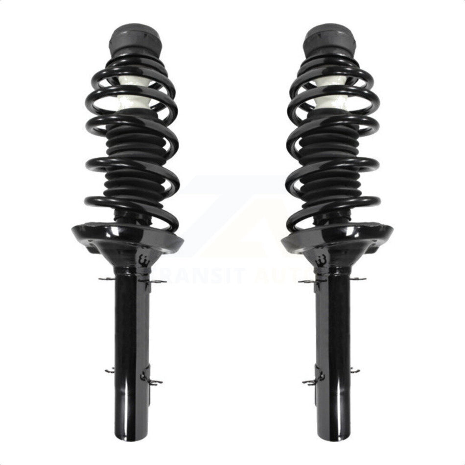 Front Complete Suspension Shocks Strut And Coil Spring Mount Assemblies Pair For Volkswagen Jetta Beetle Golf City K78A-100014 by Transit Auto