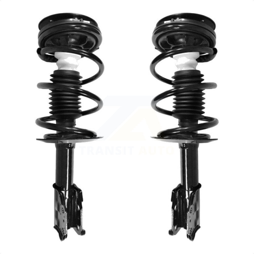 Front Complete Suspension Shocks Strut And Coil Spring Mount Assemblies Pair For Chevrolet Pontiac Grand Am Malibu Oldsmobile Alero Classic Cutlass K78A-100015 by Transit Auto