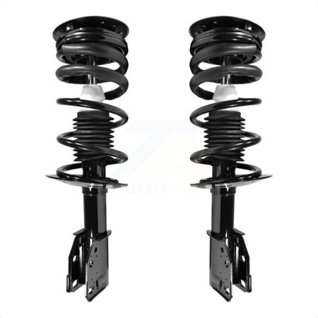 Front Complete Suspension Shocks Strut And Coil Spring Mount Assemblies Pair For 1999-2005 Chevrolet Cavalier Pontiac Sunfire Second Edition Design K78A-100019 by Transit Auto