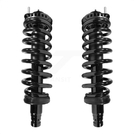 Front Complete Shocks Strut Coil Spring Assembly Pair For Chevrolet Trailblazer GMC Envoy EXT XL Buick Rainier Oldsmobile Bravada Isuzu Ascender Saab 9-7x Excludes V8 Models K78A-100021 by Transit Auto