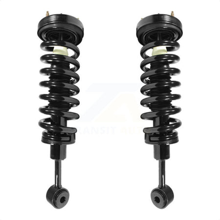 Front Complete Shocks Strut Coil Spring Assemblies Pair For Ford F-150 Lincoln Mark LT Excludes Rear Wheel Drive Vehicles With Torsion Suspension Lift Kits 4WD K78A-100024 by Transit Auto