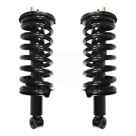 Front Complete Suspension Shocks Strut And Coil Spring Mount Assemblies Pair For Nissan Titan Armada Infiniti QX56 Pathfinder INFINITI TITAN Excludes Rear Wheel Drive 4WD K78A-100033 by Transit Auto