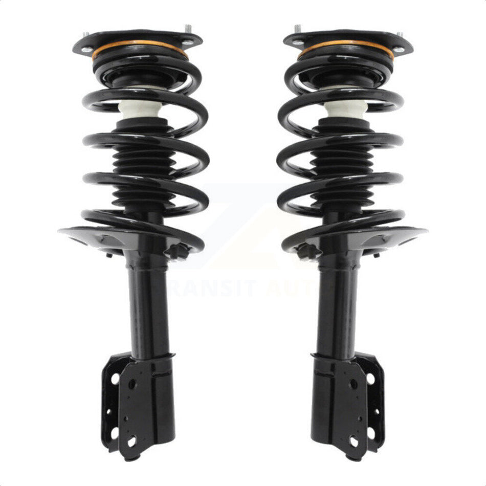 Front Complete Suspension Shocks Strut And Coil Spring Mount Assemblies Pair For Buick Rendezvous Pontiac Aztek K78A-100036 by Transit Auto