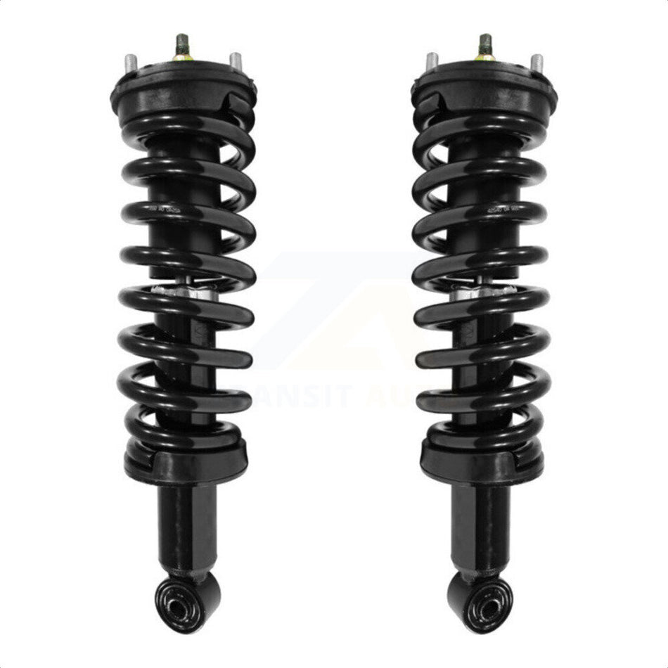 Front Complete Shocks Strut & Coil Spring Pair For 2004-2012 Chevrolet Colorado GMC Canyon Excludes 17" Wheels 18" All Wheel Drive Vehicles with Torsion Bar RWD K78A-100046 by Transit Auto