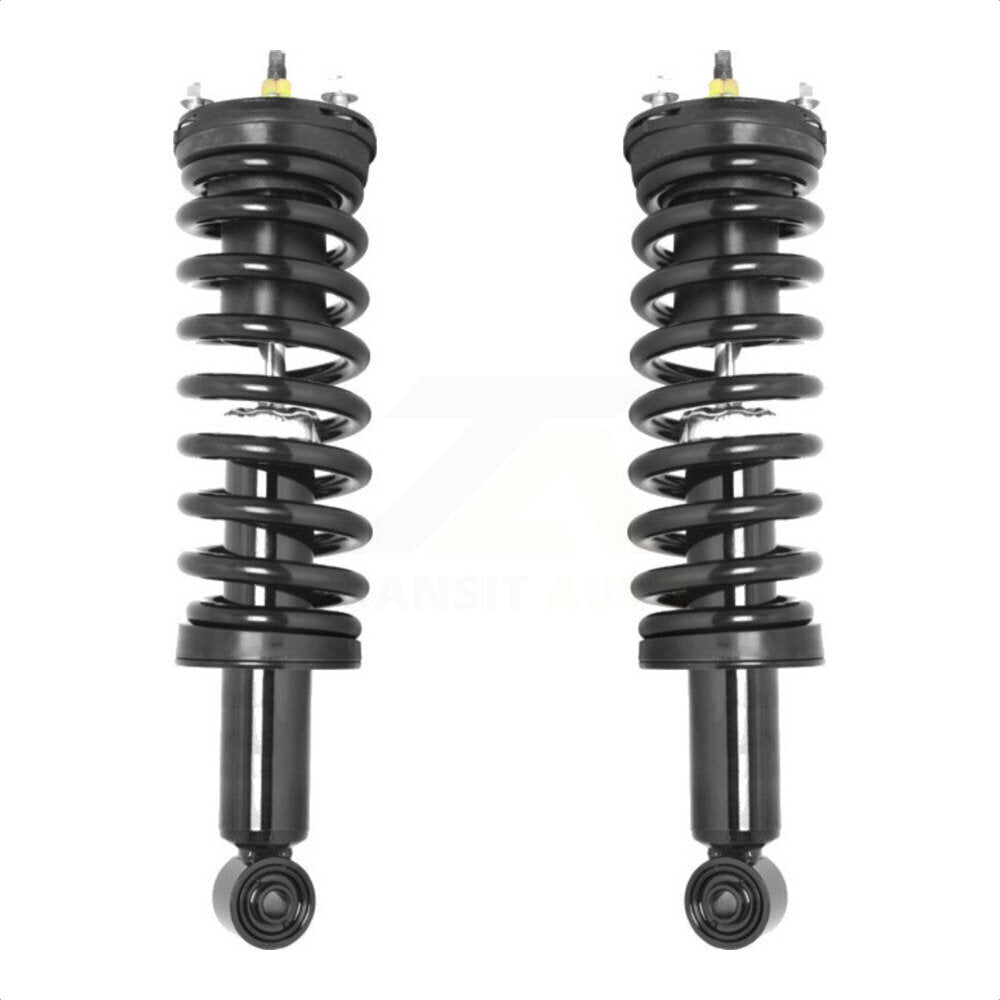 Front Complete Suspension Shocks Strut And Coil Spring Mount Assemblies Pair For 2004-2008 Chevrolet Colorado GMC Canyon Fits 17" 18" Wheels; Excludes All Wheel Drive RWD K78A-100049 by Transit Auto