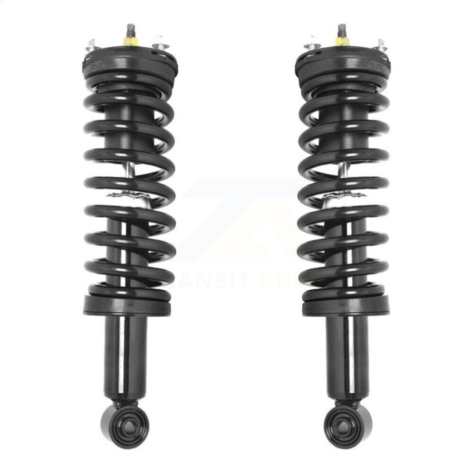 Front Complete Suspension Shocks Strut And Coil Spring Mount Assemblies Pair For 2004-2008 Chevrolet Colorado GMC Canyon Fits 17" 18" Wheels; Excludes All Wheel Drive RWD K78A-100049 by Transit Auto