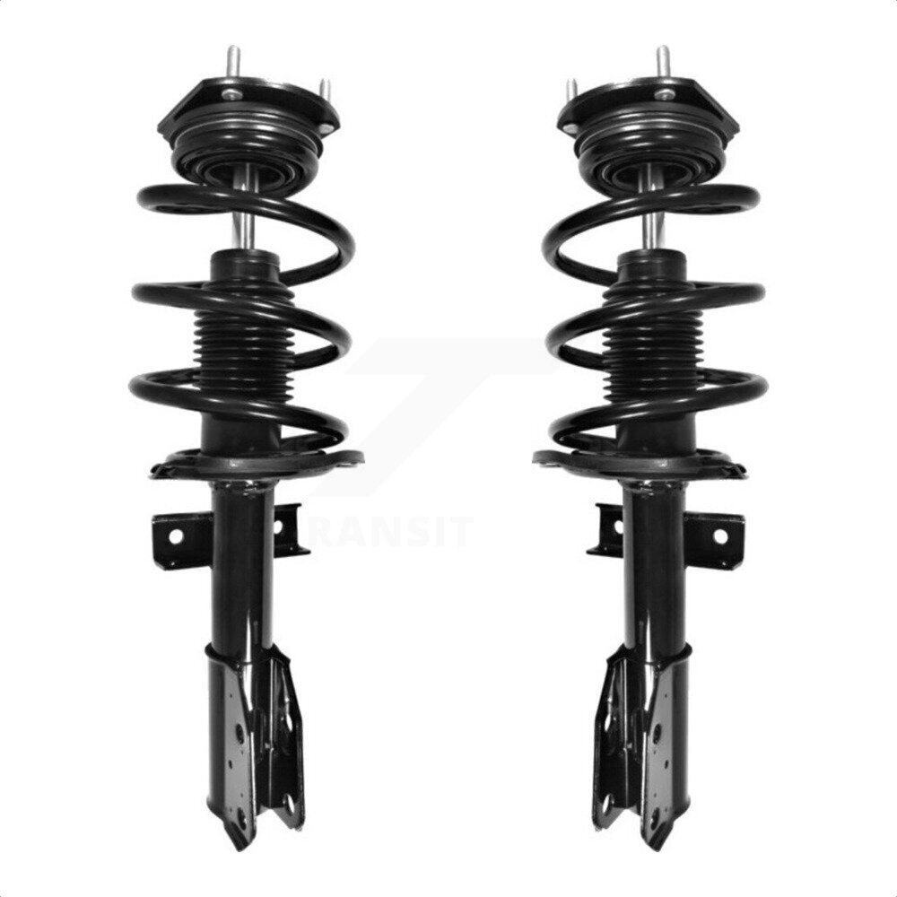 Front Complete Suspension Shocks Strut And Coil Spring Mount Assemblies Pair For GMC Acadia Chevrolet Traverse Buick Enclave Saturn Outlook K78A-100053 by Transit Auto