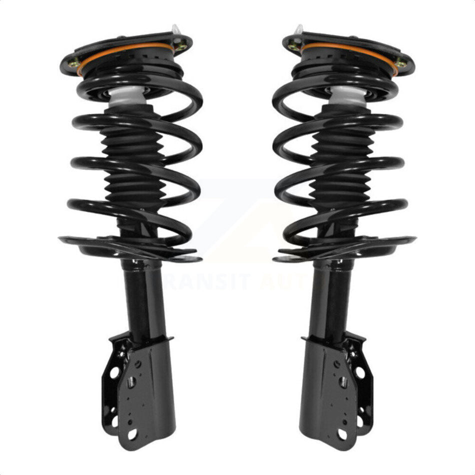 Front Complete Suspension Shocks Strut And Coil Spring Mount Assemblies Pair For 2006-2011 Buick Lucerne Cadillac DTS Excludes Magnetic Ride Control K78A-100054 by Transit Auto