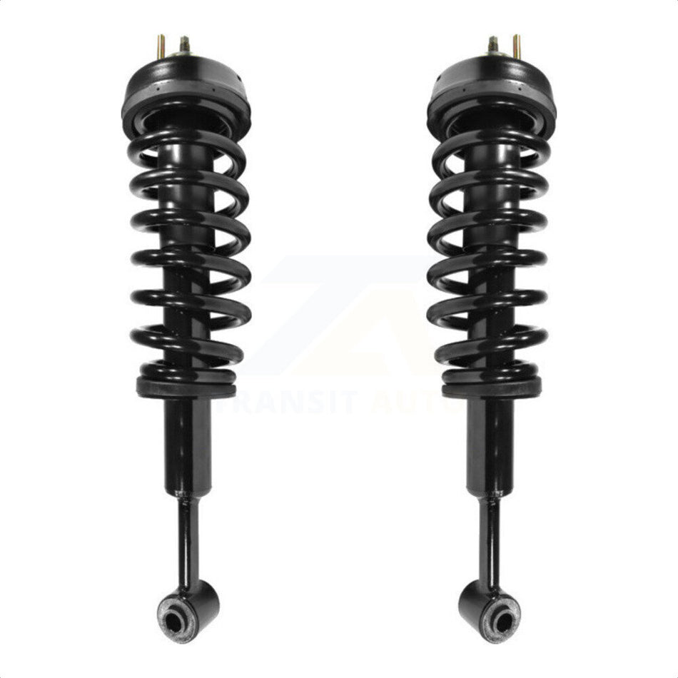 Front Complete Suspension Shocks Strut And Coil Spring Mount Assemblies Pair For 2006-2010 Ford Explorer Mercury Mountaineer Not Compatible With Sport Trac Models K78A-100058 by Transit Auto