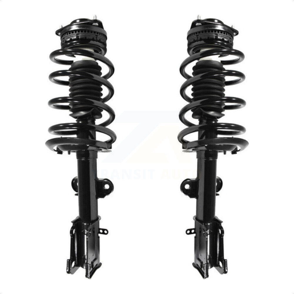 Front Complete Shocks Strut Coil Spring Assembly Pair For Dodge Grand Caravan Chrysler Town & Country Volkswagen Routan Ram C/V EXCLUDES MODELS WITH NIVOMAT REAR SUSPENSION K78A-100064 by Transit Auto