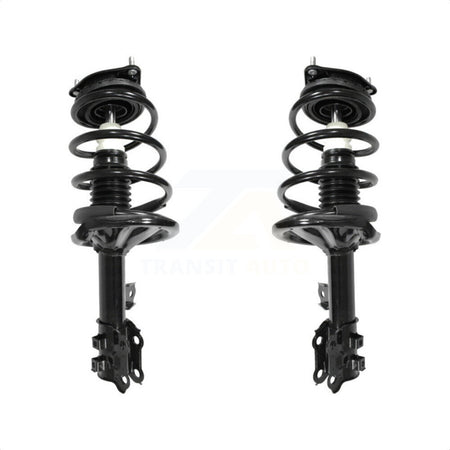 Front Complete Suspension Shocks Strut And Coil Spring Mount Assemblies Kit For 2007-2010 Hyundai Elantra K78A-100086 by Transit Auto