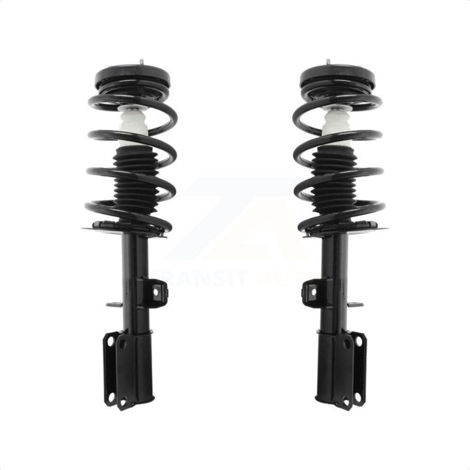 Front Complete Suspension Shocks Strut And Coil Spring Mount Assemblies Kit For 2000-2006 BMW X5 Excludes Models With Electronic or Self-Leveling Supsension K78A-100118 by Transit Auto