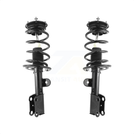 Front Complete Suspension Shocks Strut And Coil Spring Mount Assemblies Kit For 2013-2019 Ford Taurus Limited SE SEL with 3.5L Excludes SHO Police Models 4 Cylinder Engine K78A-100130 by Transit Auto