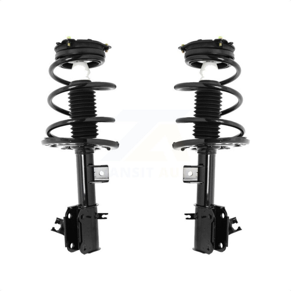 Front Complete Suspension Shocks Strut And Coil Spring Mount Assemblies Kit For 2013-2018 Nissan Altima Sedan with FWD 2.5L Excludes Coupe V6 Engine K78A-100149 by Transit Auto