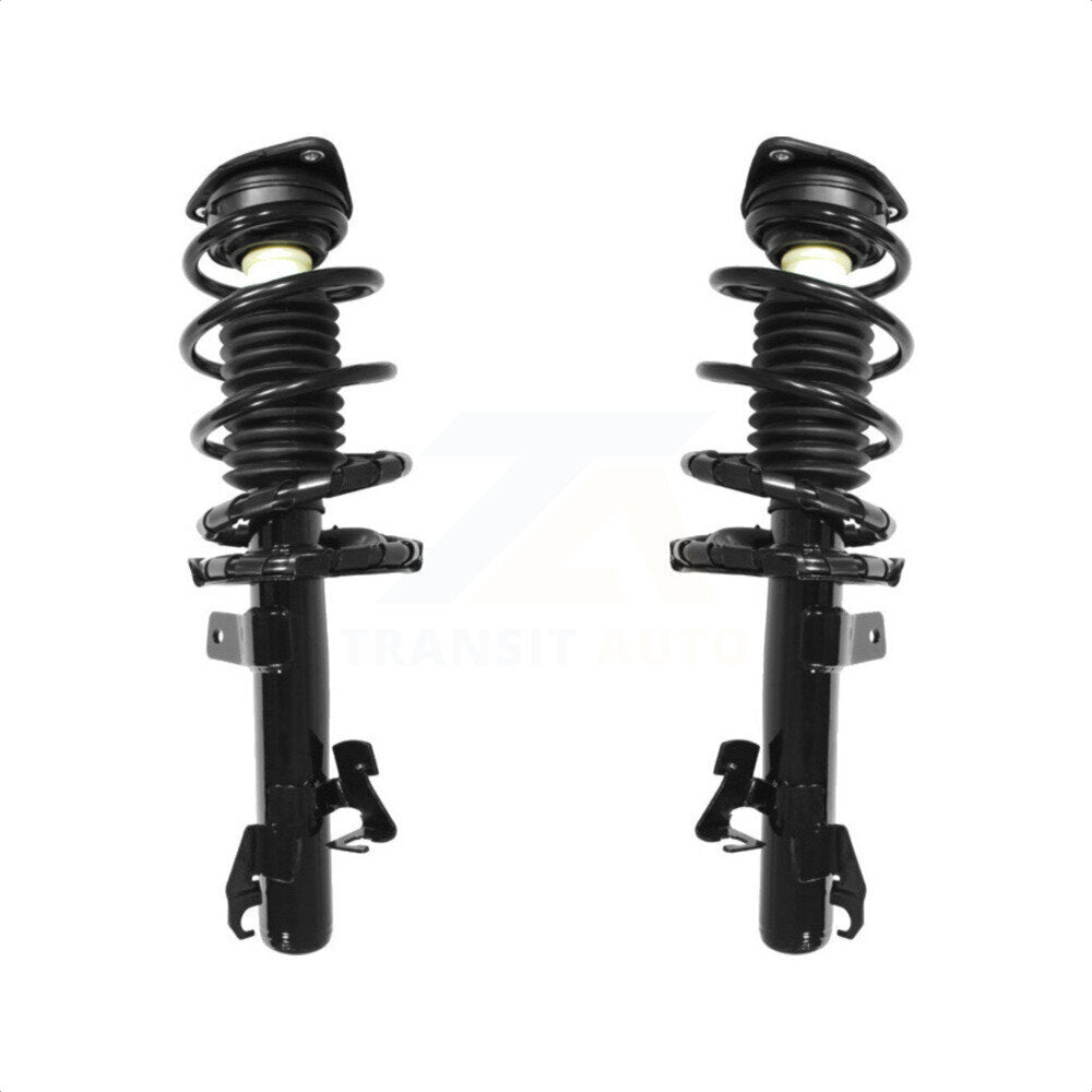 Front Complete Suspension Shocks Strut And Coil Spring Mount Assemblies Kit For Mazda 3 5 Excludes MazdaSpeed Model K78A-100161 by Transit Auto