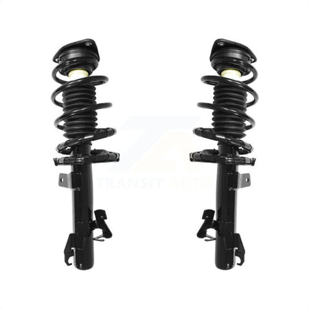 Front Complete Suspension Shocks Strut And Coil Spring Mount Assemblies Kit For Mazda 3 5 Excludes MazdaSpeed Model K78A-100161 by Transit Auto