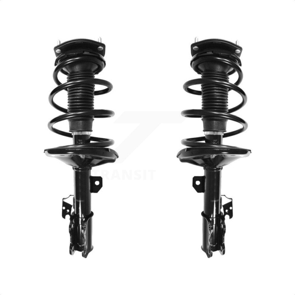 Front Complete Suspension Shocks Strut And Coil Spring Mount Assemblies Kit For 2002-2003 Toyota Camry Lexus ES300 K78A-100164 by Transit Auto