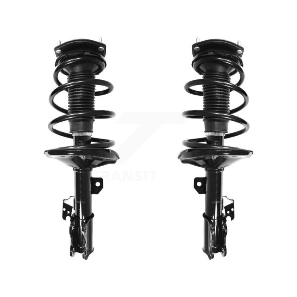 Front Complete Suspension Shocks Strut And Coil Spring Mount Assemblies Kit For 2002-2003 Toyota Camry Lexus ES300 K78A-100164 by Transit Auto