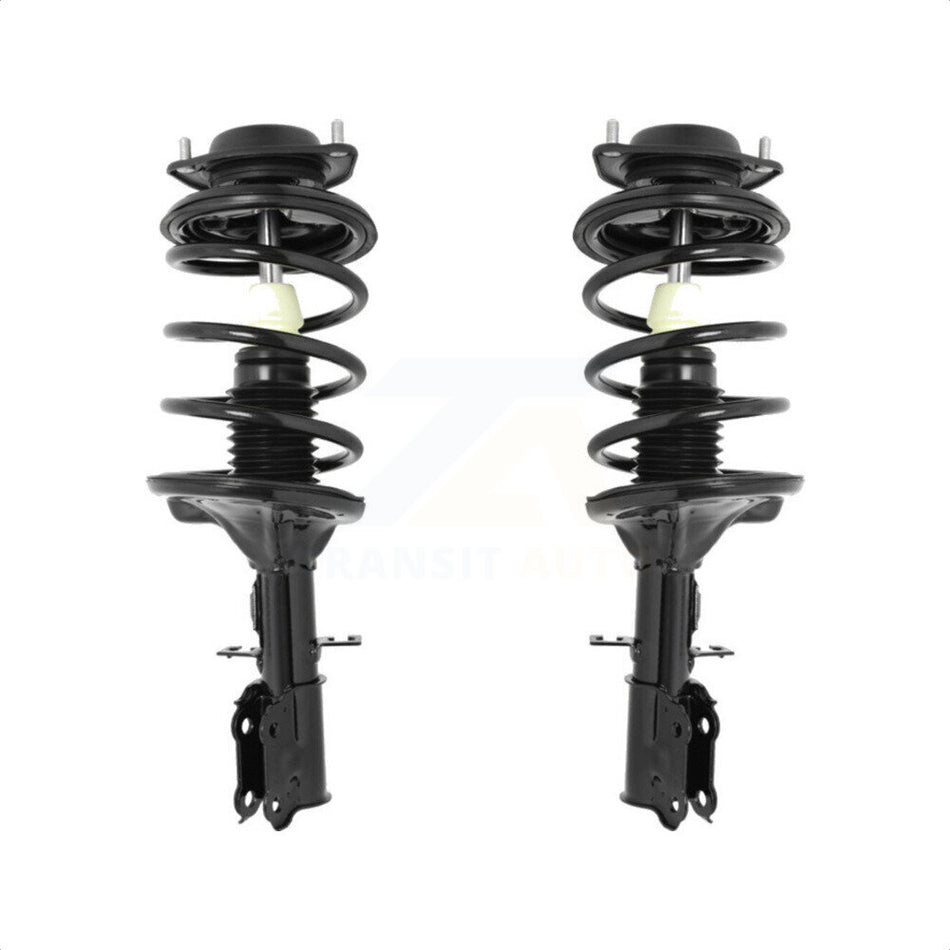 Front Complete Suspension Shocks Strut And Coil Spring Mount Assemblies Kit For Kia Spectra Spectra5 K78A-100189 by Transit Auto