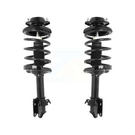 Front Complete Suspension Shocks Strut And Coil Spring Mount Assemblies Kit For 2010-2012 Subaru Outback Excludes Manual Transmission K78A-100204 by Transit Auto