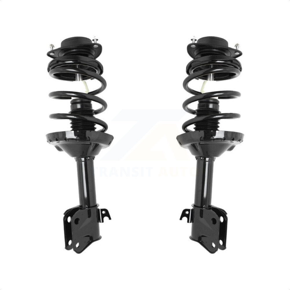 Front Complete Suspension Shocks Strut And Coil Spring Mount Assemblies Kit For 2009-2013 Subaru Forester Excludes Turbocharged K78A-100209 by Transit Auto