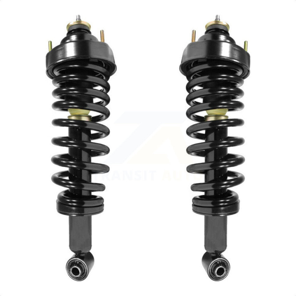 Rear Complete Suspension Shocks Strut And Coil Spring Mount Assemblies Pair For 2002-2005 Ford Explorer Mercury Mountaineer K78A-100230 by Transit Auto