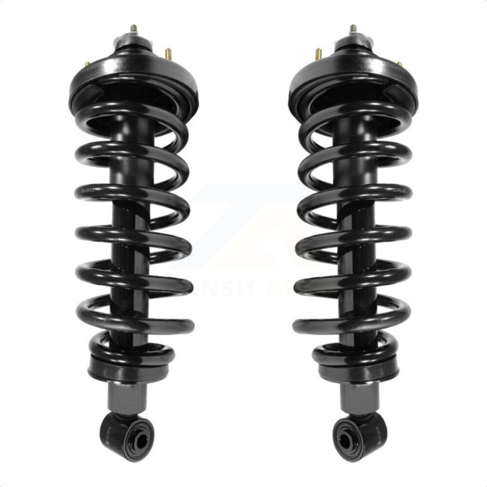 Rear Complete Suspension Shocks Strut And Coil Spring Mount Assemblies Pair For 2006-2010 Ford Explorer Mercury Mountaineer K78A-100248 by Transit Auto