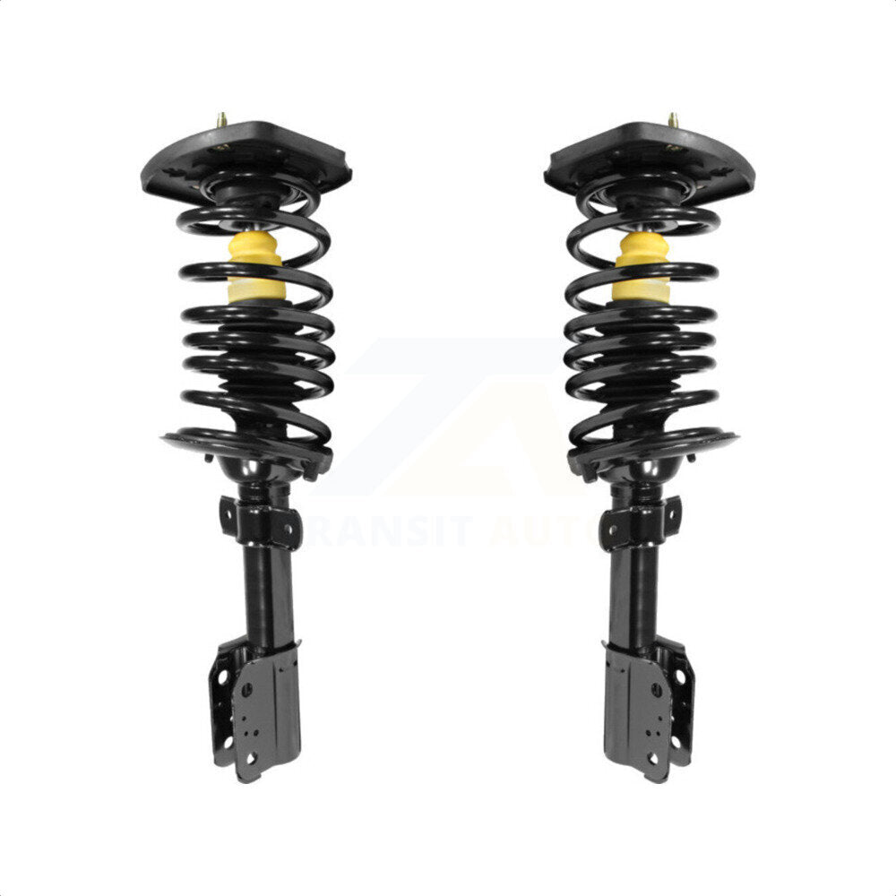 Rear Complete Suspension Shocks Strut And Coil Spring Mount Assemblies Kit For Chevrolet Impala Pontiac Grand Prix Buick LaCrosse Allure Excludes 17" 18" Wheels Police Taxi K78A-100280 by Transit Auto