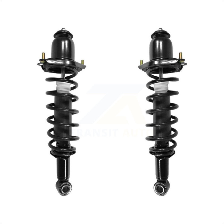 Rear Complete Suspension Shocks Strut And Coil Spring Mount Assemblies Kit For 2003-2008 Toyota Corolla Matrix Pontiac Vibe K78A-100285 by Transit Auto