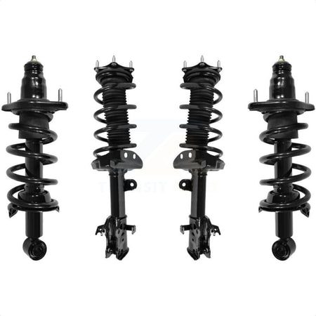 Front Rear Complete Suspension Shocks Strut And Coil Spring Mount Assemblies Kit For 2007-2011 Honda CR-V K78A-100297 by Transit Auto