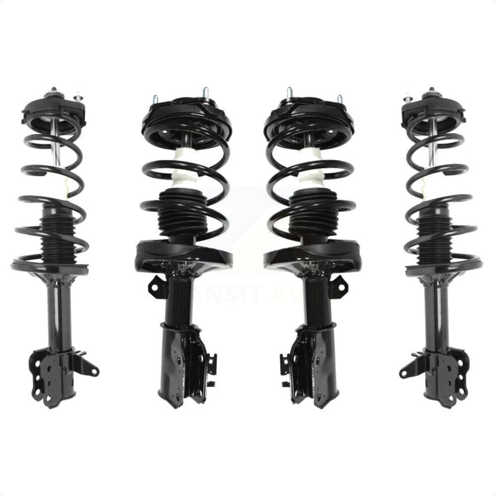 Front Rear Complete Suspension Shocks Strut And Coil Spring Mount Assemblies Kit For Mazda Protege Protege5 K78A-100301 by Transit Auto