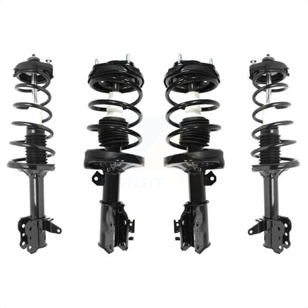 Front Rear Complete Suspension Shocks Strut And Coil Spring Mount Assemblies Kit For Mazda Protege Protege5 K78A-100301 by Transit Auto