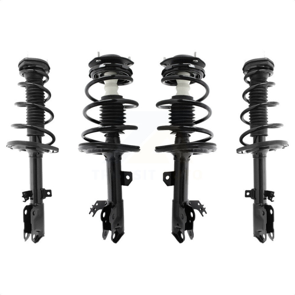 Front Rear Complete Suspension Shocks Strut And Coil Spring Mount Assemblies Kit For Toyota Camry Excludes SE Models K78A-100309 by Transit Auto