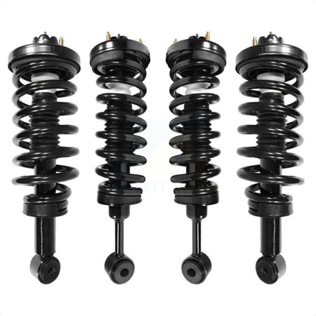 Front Rear Complete Suspension Shocks Strut And Coil Spring Mount Assemblies Kit For 2003-2006 Ford Expedition Lincoln Navigator Excludes Air K78A-100314 by Transit Auto