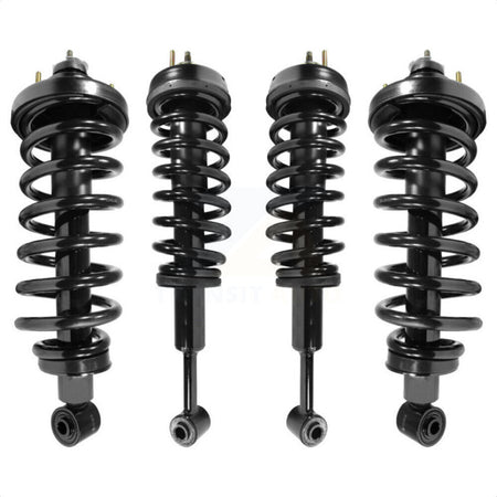 Front Rear Complete Suspension Shocks Strut And Coil Spring Mount Assemblies Kit For 2006-2010 Mercury Mountaineer Not Compatible With Sport Trac Models K78A-100315 by Transit Auto