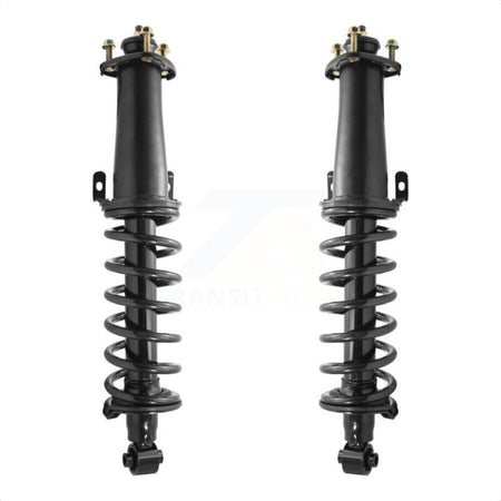 Rear Complete Shocks Strut And Coil Spring Mount Assemblies Pair For Lexus IS250 IS350 Excludes Wheel Drive Convertible Models With Sport Suspension Sedan with AWD K78A-100321 by Transit Auto