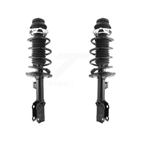 Front Complete Suspension Shocks Strut And Coil Spring Mount Assemblies Kit For 2006-2008 Honda Fit K78A-100335 by Transit Auto