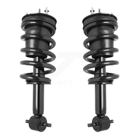 Front Complete Suspension Shocks Strut And Coil Spring Mount Assemblies Pair For Chevrolet Silverado 1500 GMC Sierra LD Limited Excludes All Wheel Drive RWD K78A-100342 by Transit Auto