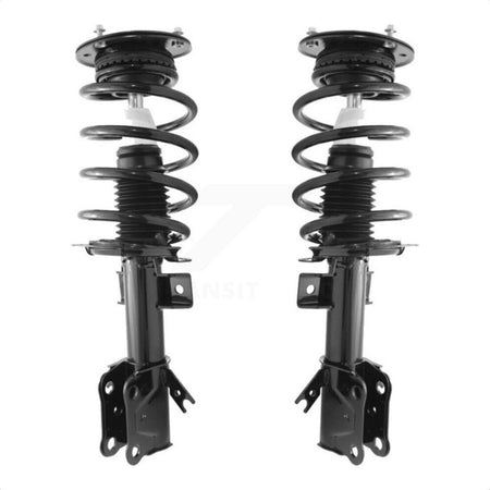 Front Complete Suspension Shocks Strut And Coil Spring Mount Assemblies Pair For Ford Fusion K78A-100345 by Transit Auto