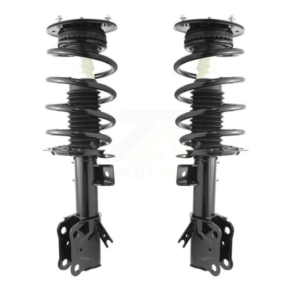 Front Complete Suspension Shocks Strut And Coil Spring Mount Assemblies Pair For Ford Fusion K78A-100346 by Transit Auto