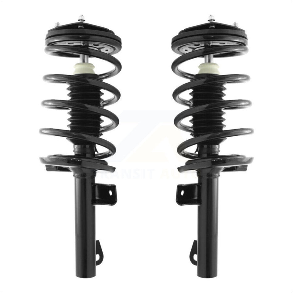 Front Complete Suspension Shocks Strut And Coil Spring Mount Assemblies Pair For 2004-2007 Ford Freestar Mercury Monterey K78A-100372 by Transit Auto