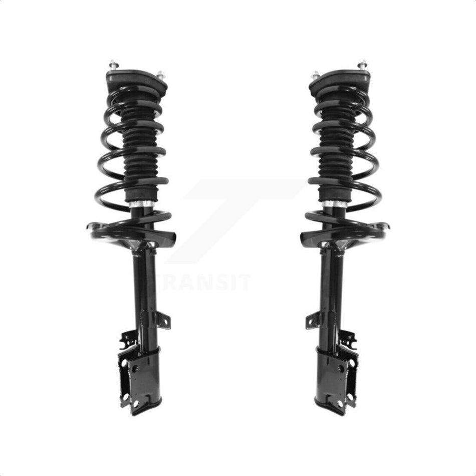 Rear Complete Suspension Shocks Strut And Coil Spring Mount Assemblies Kit For 2009-2012 Toyota Venza FWD Excludes All Wheel Drive K78A-100389 by Transit Auto