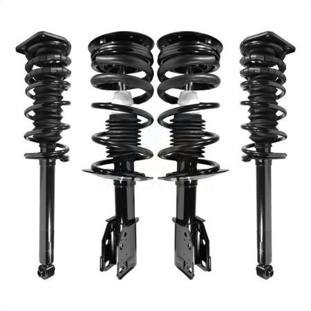 Front Rear Complete Suspension Shocks Strut And Coil Spring Mount Assemblies Kit For 1999-2005 Chevrolet Cavalier Pontiac Sunfire Second Edition Design K78A-100392 by Transit Auto