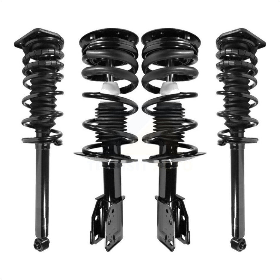 Front Rear Complete Suspension Shocks Strut And Coil Spring Mount Assemblies Kit For 1999-2005 Chevrolet Cavalier Pontiac Sunfire Second Edition Design K78A-100392 by Transit Auto