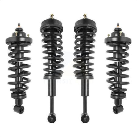 Front Rear Complete Suspension Shocks Strut And Coil Spring Mount Assemblies Kit For 2007-2010 Ford Explorer Sport Trac 4WD Excludes Wheel Drive K78A-100395 by Transit Auto