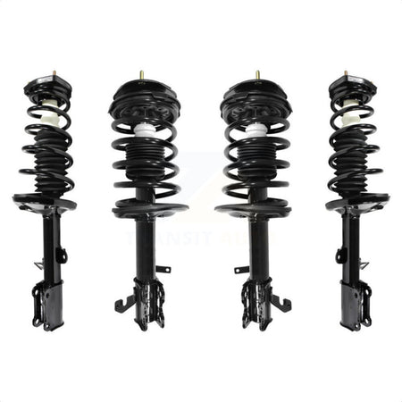 Front Rear Complete Suspension Shocks Strut And Coil Spring Mount Assemblies Kit For 1998-2002 Chevrolet Prizm K78A-100399 by Transit Auto