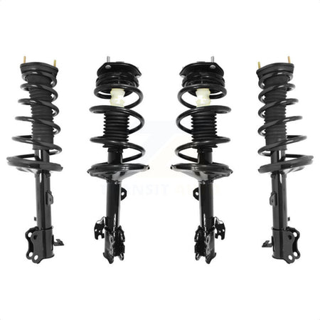 Front Rear Complete Suspension Shocks Strut And Coil Spring Mount Assemblies Kit For 2001-2003 Toyota Highlander AWD Excludes Wheel Drive K78A-100403 by Transit Auto