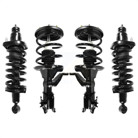 Front Rear Complete Suspension Shocks Strut And Coil Spring Mount Assemblies Kit For Honda Civic Excludes Hybrid Si Models K78A-100407 by Transit Auto