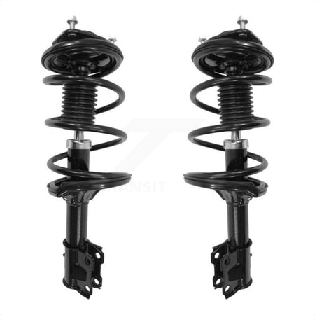 Front Complete Suspension Shocks Strut And Coil Spring Mount Assemblies Pair For Mitsubishi Lancer K78A-100412 by Transit Auto